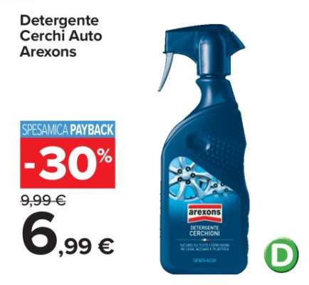 Detergente Cerchi Auto Arexons