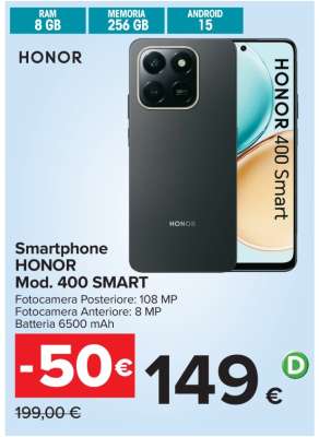 Smartphone HONOR Mod. 400 SMART