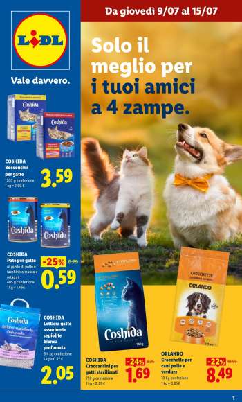 Volantino Lidl - 9/7/2026 - 15/7/2026.