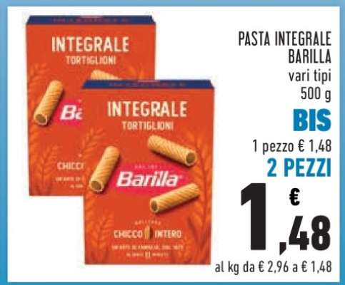 PASTA INTEGRALE BARILLA