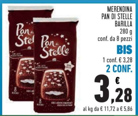 Merendina Pan di Stelle Barilla