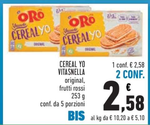 CEREAL YO VITASNELLA