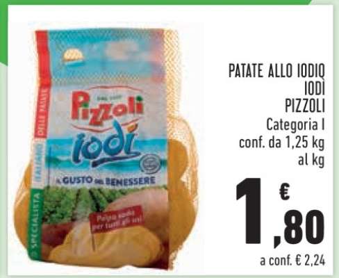 PATATE ALLO IODIO IODI PIZZOLI
