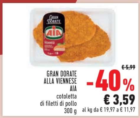 GRAN DORATE ALLA VIENNESE