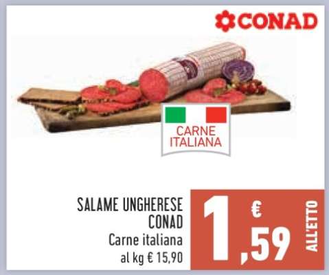 Salame Ungherese Conad