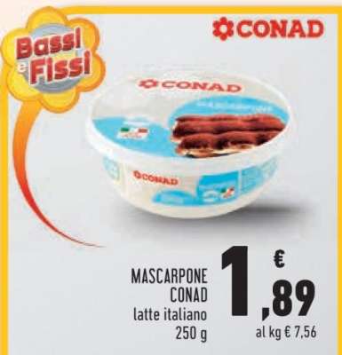 Mascarpone Conad