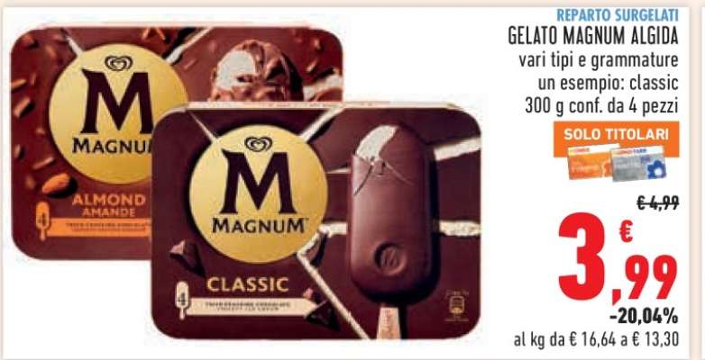 GELATO MAGNUM ALGIDA