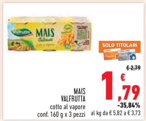 MAIS VALFRUTTA