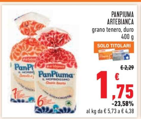 PANPIUMA ARTEBIANCA