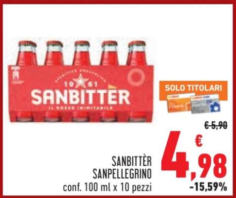 SANBITTÈR SANPELLEGRINO