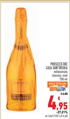 Prosecco DOC Casa Sant'Orsola