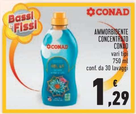 Ammorbidente concentrato CONAD