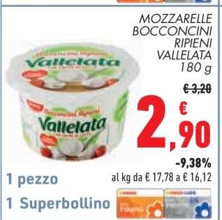MOZZARELLE BOCCONCINI RIPIENI VALLELATA