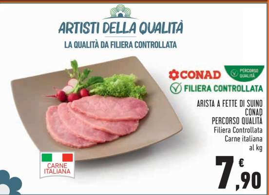 ARISTA A FETTE DI SUINO