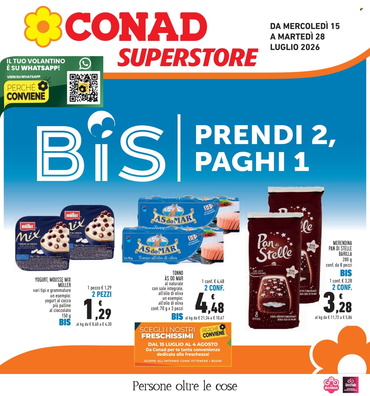 Volantino Conad - 15/7/2026 - 28/7/2026. Pagina 1