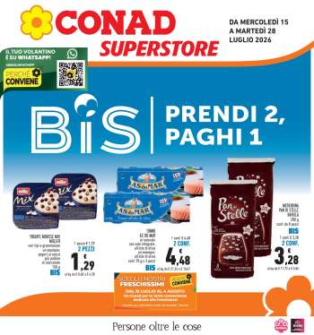 Volantino Conad - 15/7/2026 - 28/7/2026.