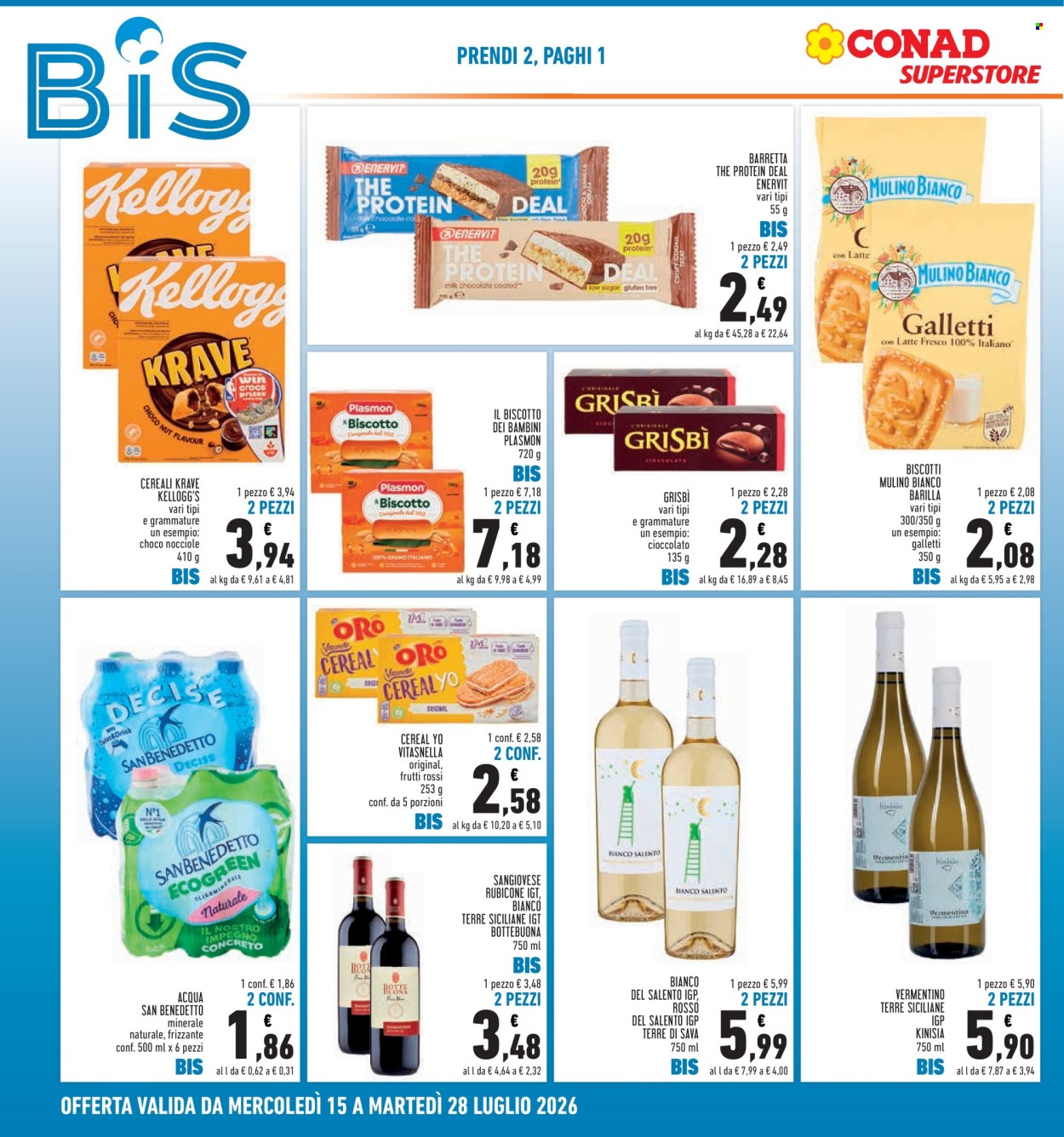 Volantino Conad - 15/7/2026 - 28/7/2026. Pagina 4