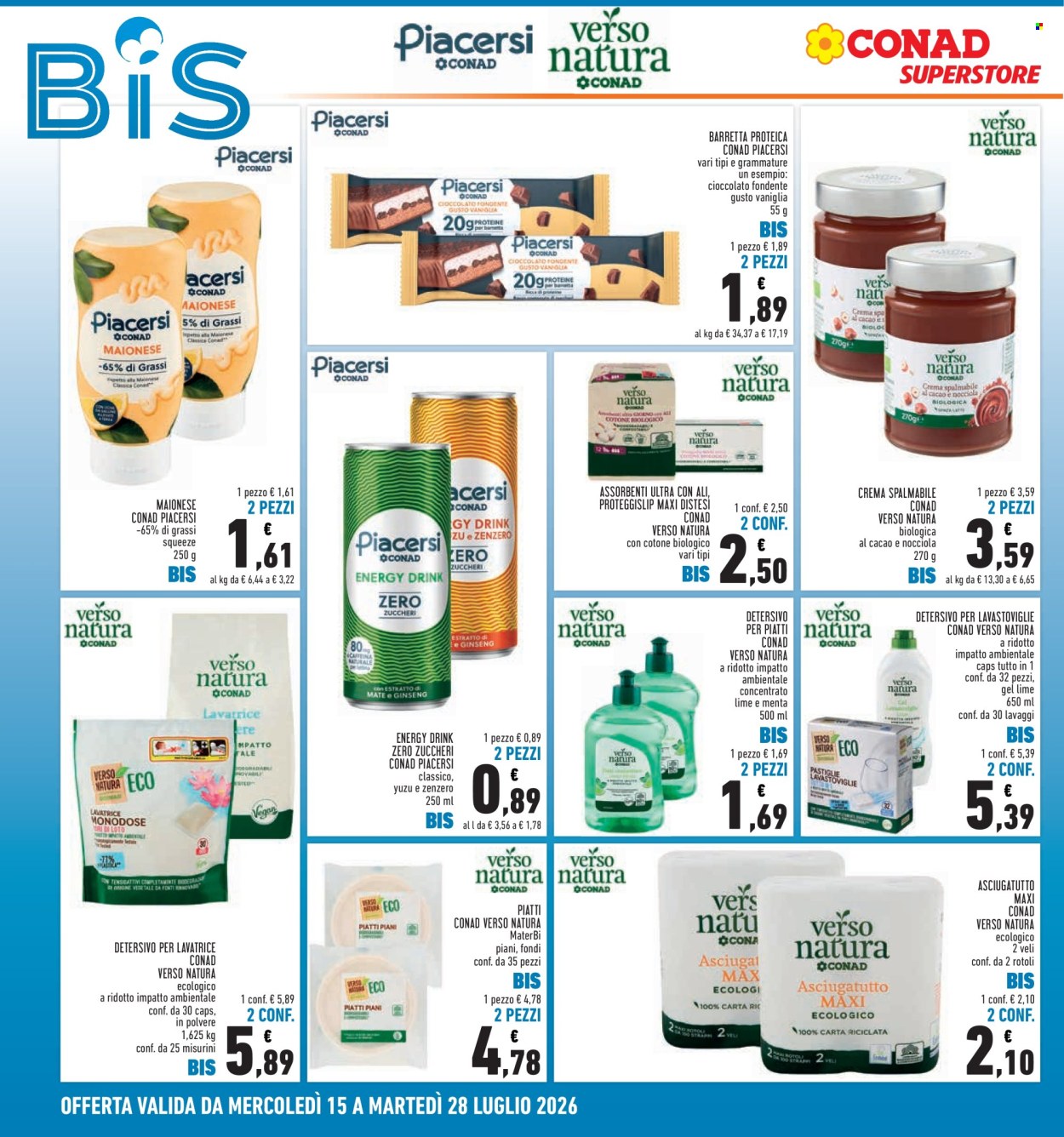 Volantino Conad - 15/7/2026 - 28/7/2026. Pagina 8