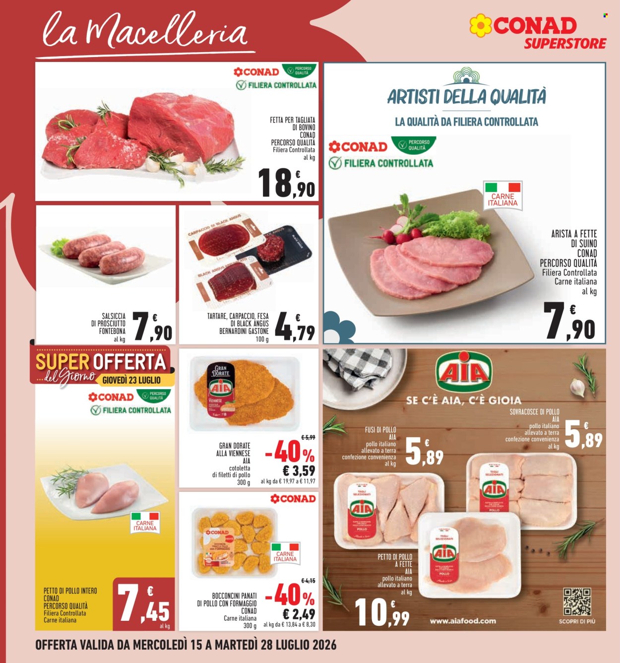 Volantino Conad - 15/7/2026 - 28/7/2026. Pagina 12