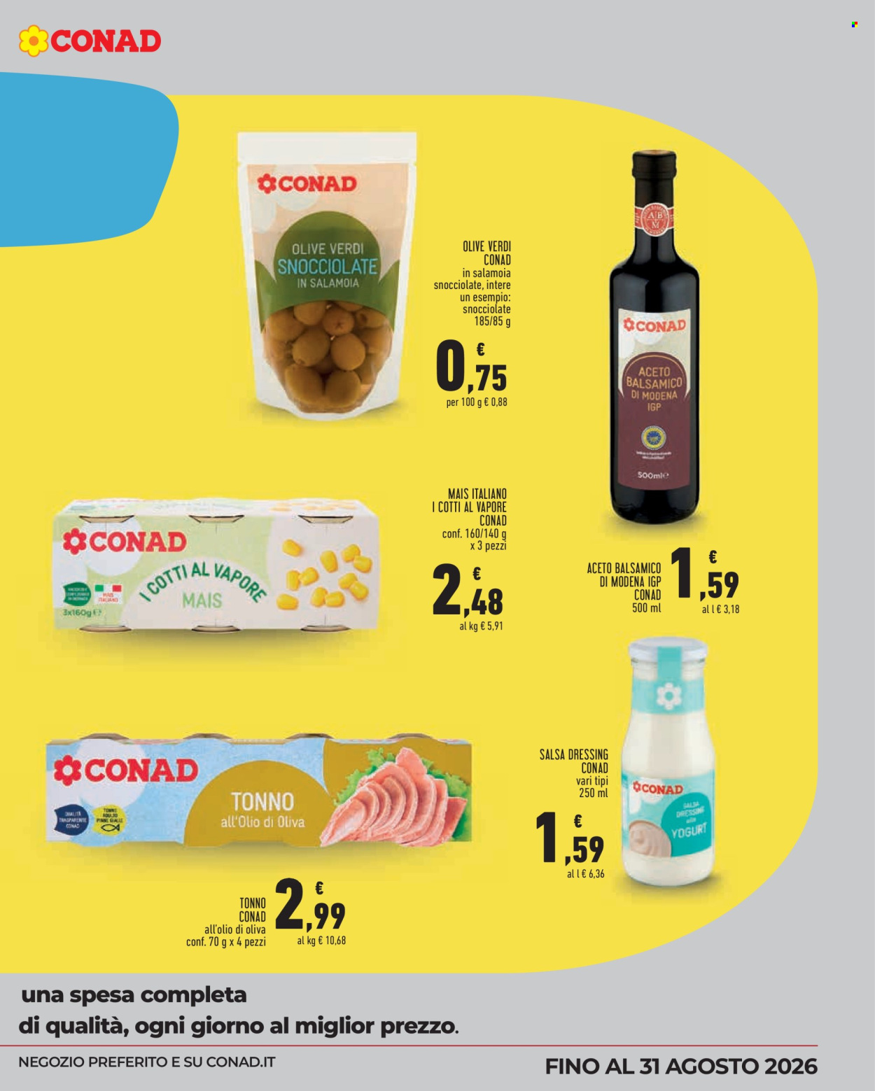 Volantino Conad - 8/7/2026 - 14/7/2026. Pagina 5