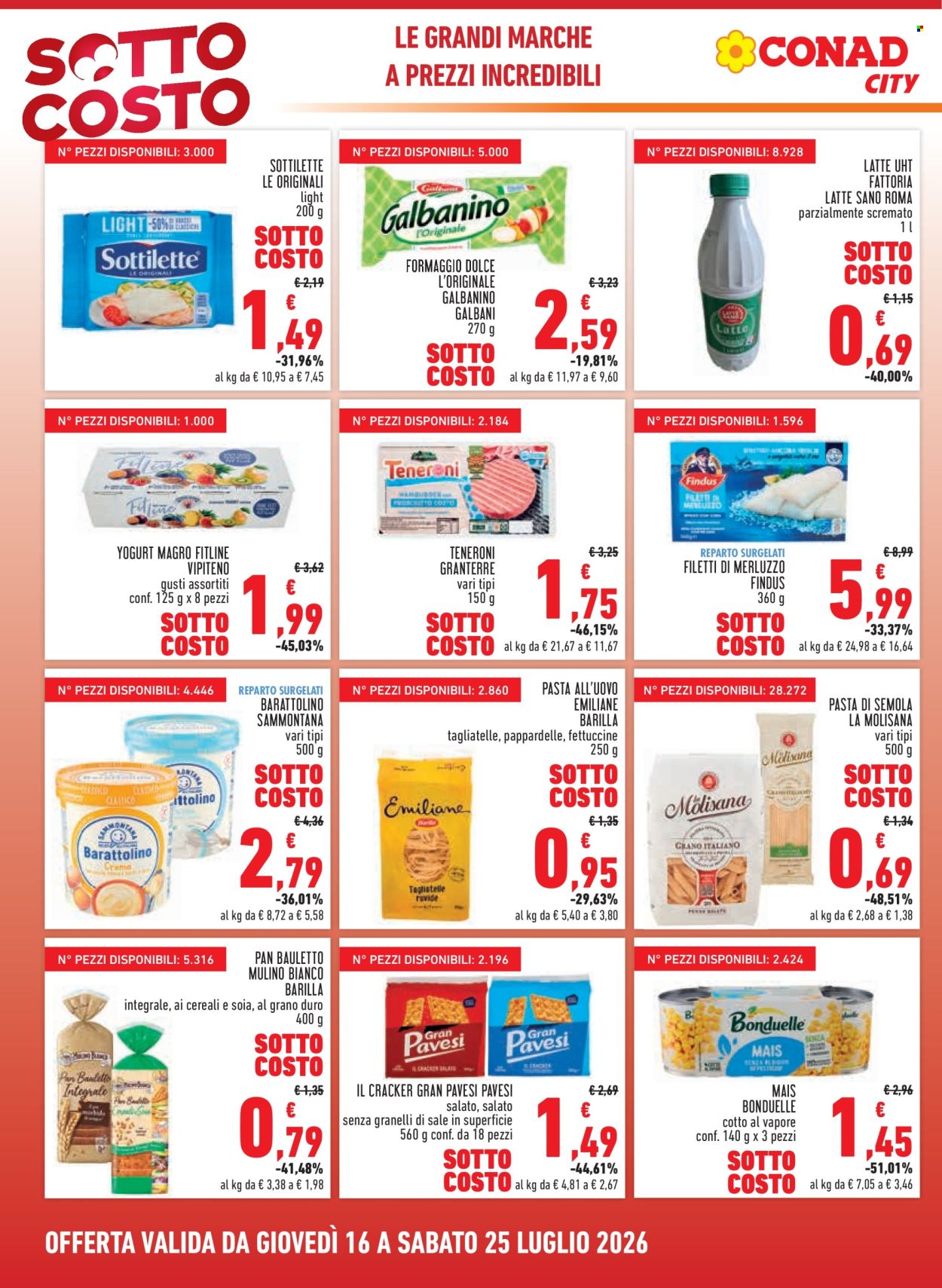 Volantino Conad - 16/7/2026 - 25/7/2026. Pagina 2