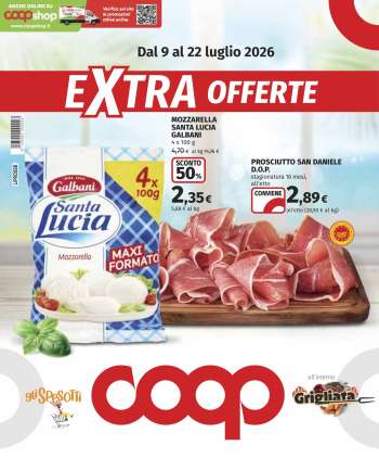 Volantino Coop - 9/7/2026 - 22/7/2026.
