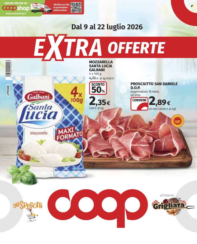 Volantino Coop - 9/7/2026 - 22/7/2026.