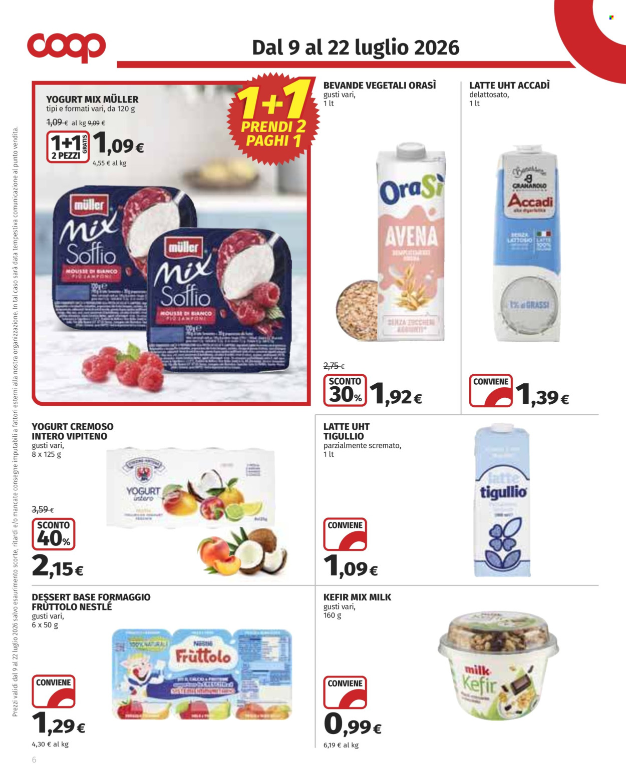 Volantino Coop - 9/7/2026 - 22/7/2026. Pagina 6