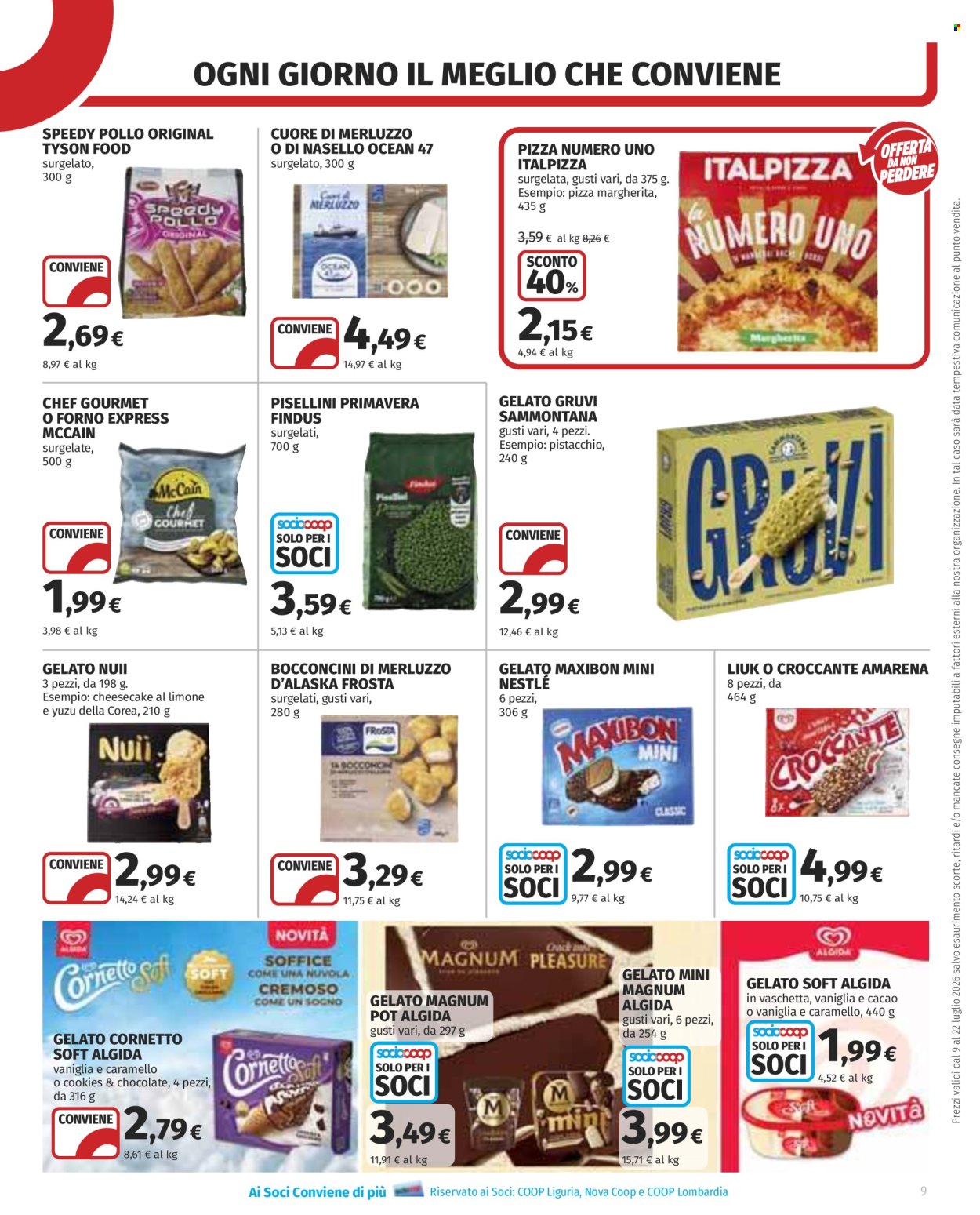 Volantino Coop - 9/7/2026 - 22/7/2026. Pagina 9