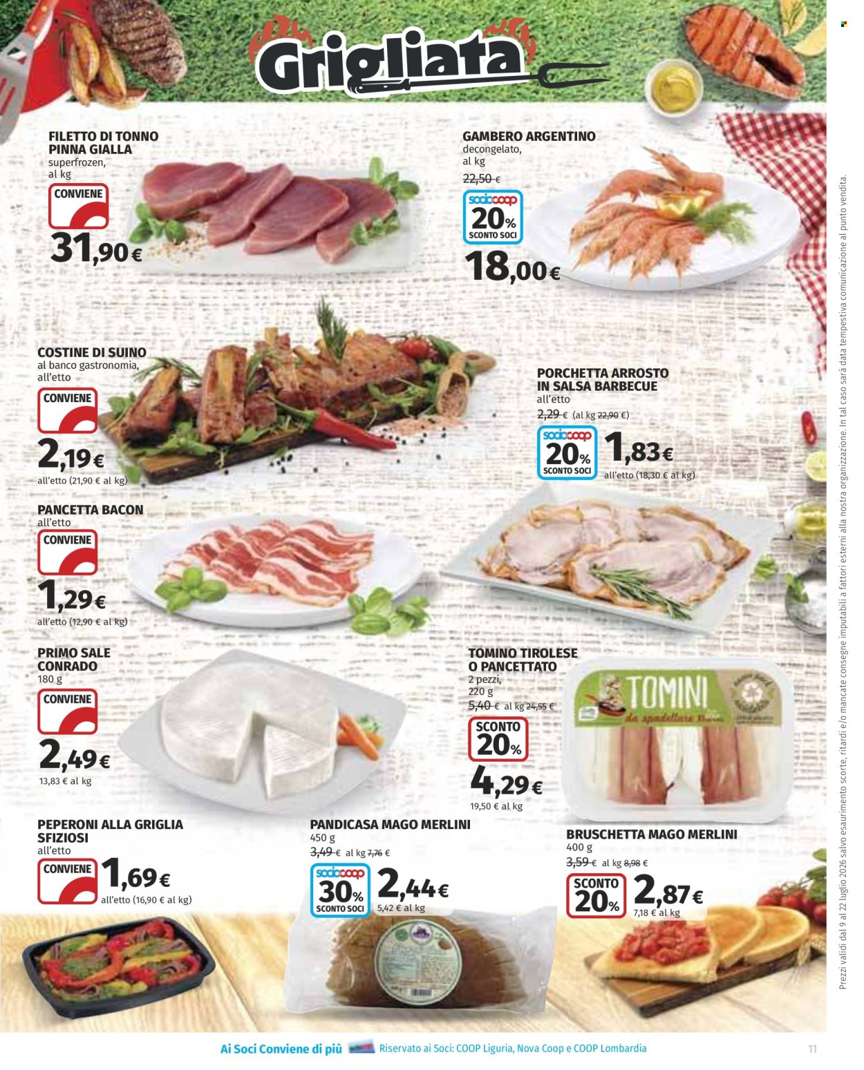 Volantino Coop - 9/7/2026 - 22/7/2026. Pagina 11