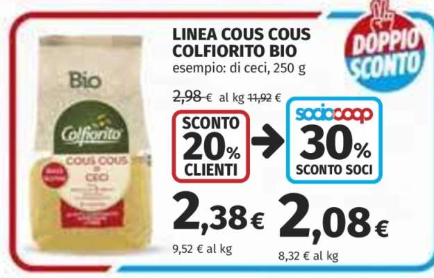 LINEA COUS COUS COLFIORITO BIO