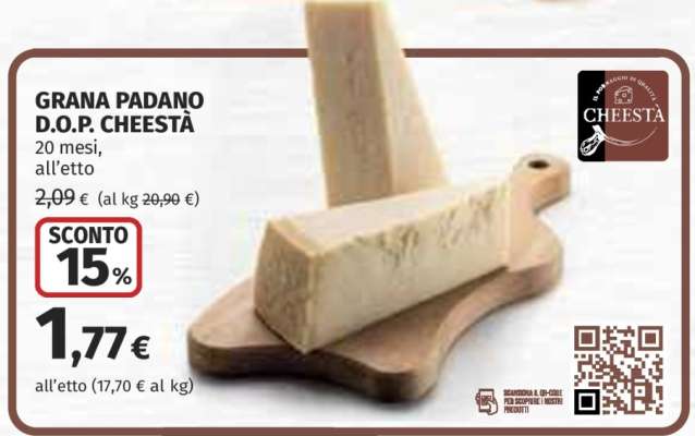 GRANA PADANO D.O.P. CHEESTÀ