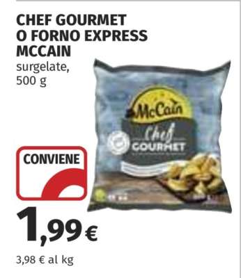 CHEF GOURMET O FORNO EXPRESS MCCAIN
