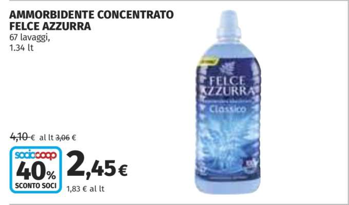 Ammorbidente Concentrato Felce Azzurra