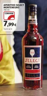 APERITIVO SELECT MONTENEGRO