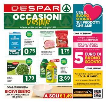 Volantino Despar - 9/7/2026 - 16/7/2026.