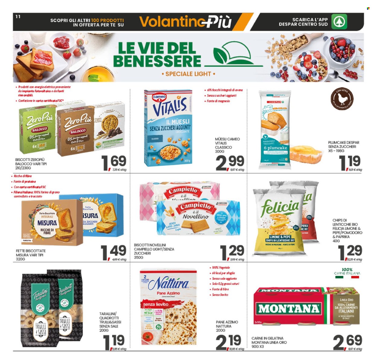 Volantino Eurospar - 9/7/2026 - 16/7/2026. Pagina 11