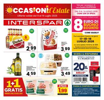 Volantino Interspar - 9/7/2026 - 19/7/2026.