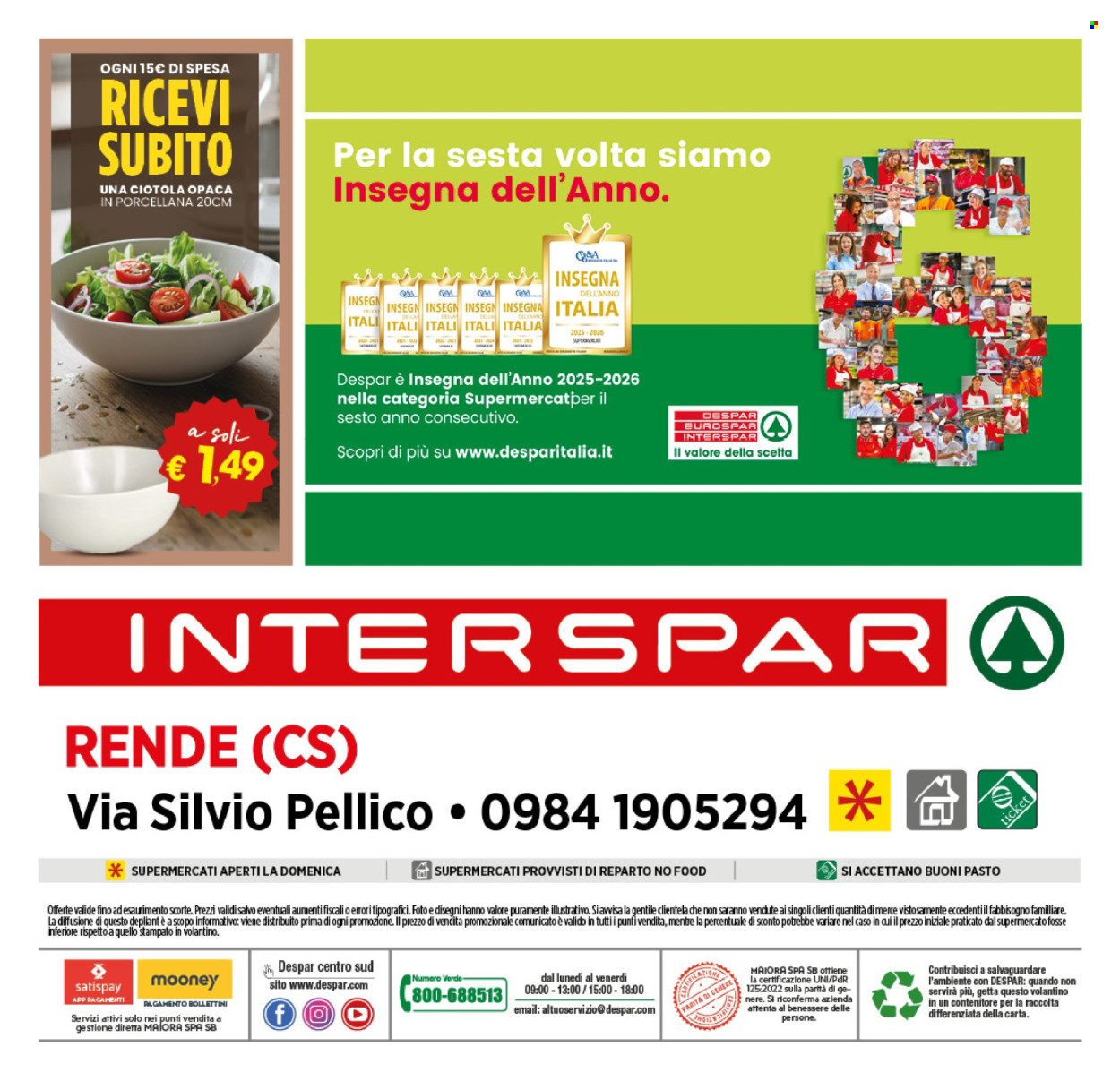 Volantino Interspar - 9/7/2026 - 19/7/2026. Pagina 40