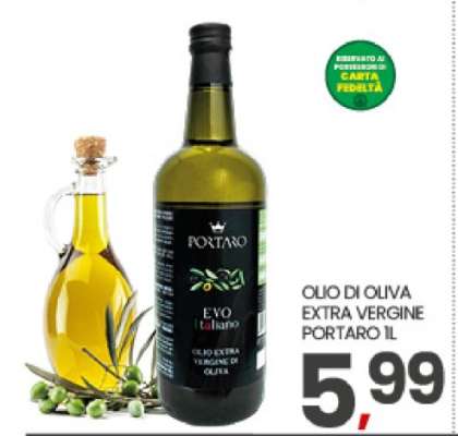 OLIO DI OLIVA EXTRA VERGINE PORTARO 1L