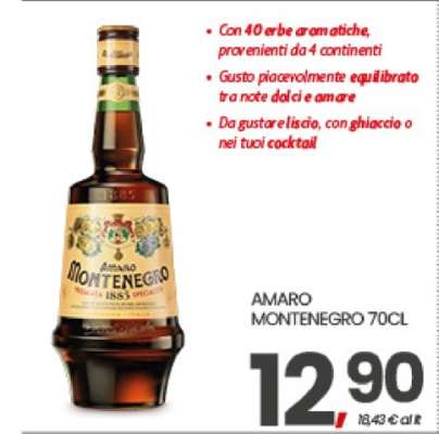 AMARO MONTENEGRO 70CL