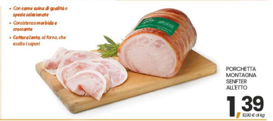 PORCHETTA MONTAGNA SENFTER ALLETTO