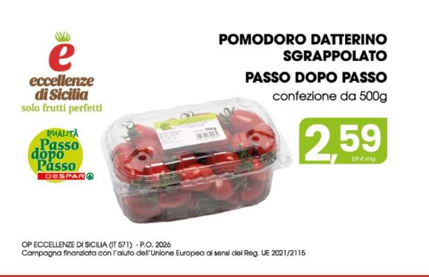 POMODORO DATTERINO SGRAPPOLATO PASSO DOPO PASSO