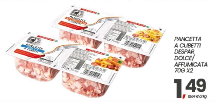 Pancetta a cubetti DESPAR