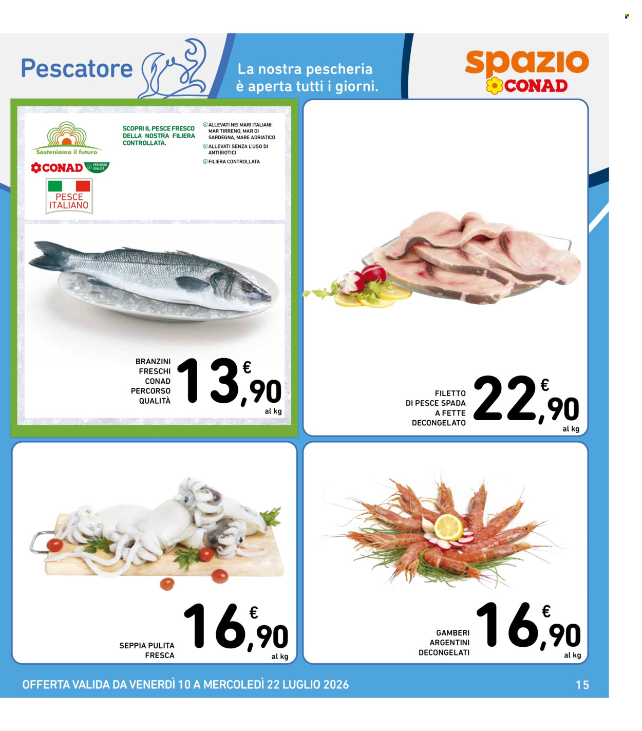 Volantino Spazio Conad - 10/7/2026 - 22/7/2026. Pagina 15