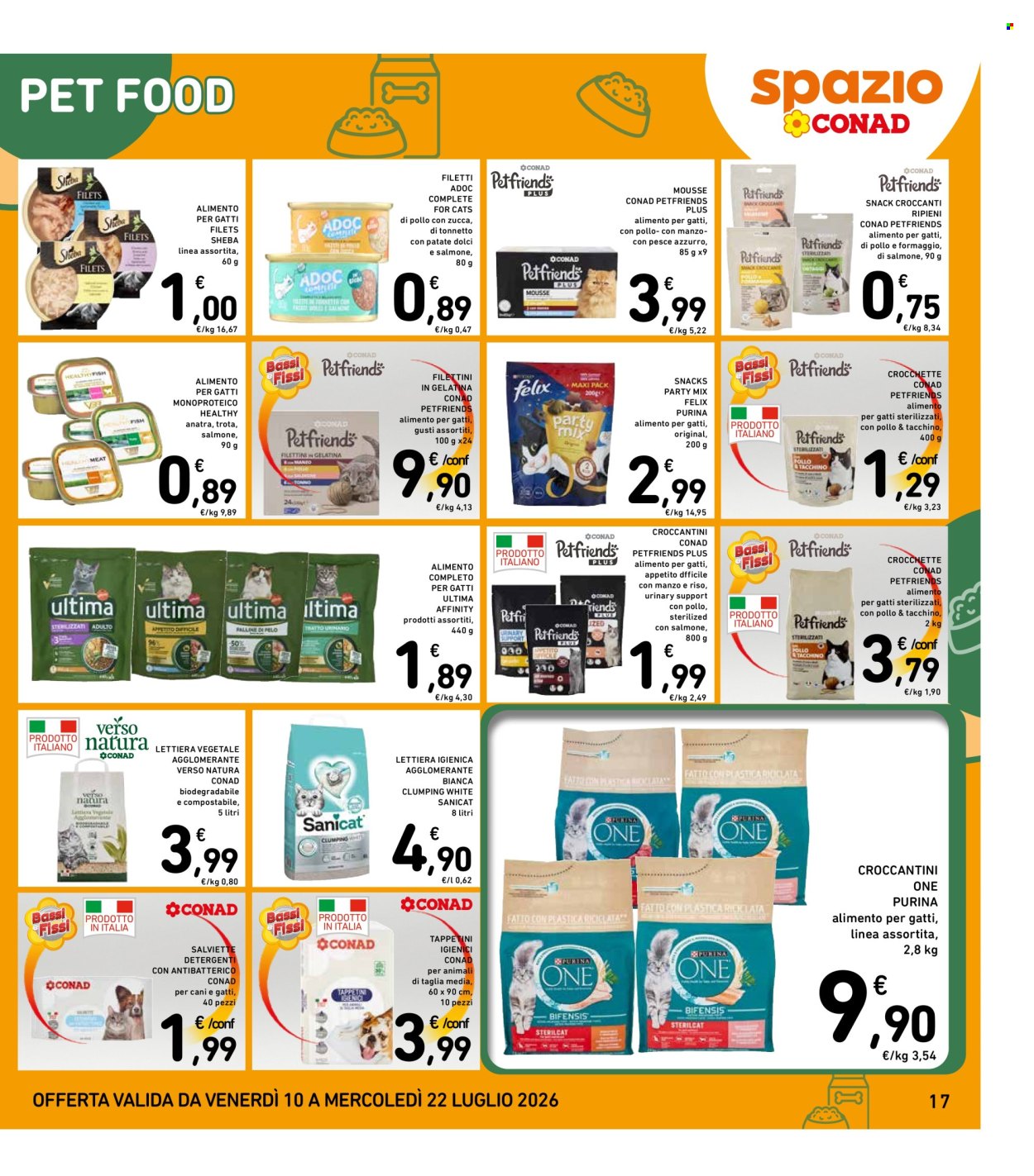 Volantino Spazio Conad - 10/7/2026 - 22/7/2026. Pagina 17