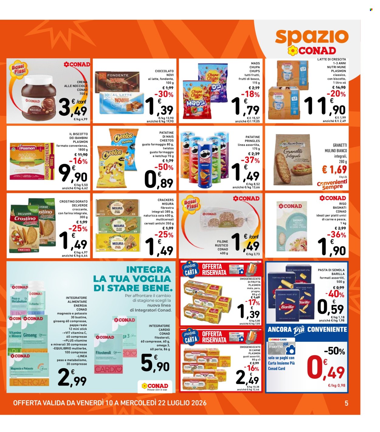 Volantino Spazio Conad - 10/7/2026 - 22/7/2026. Pagina 5