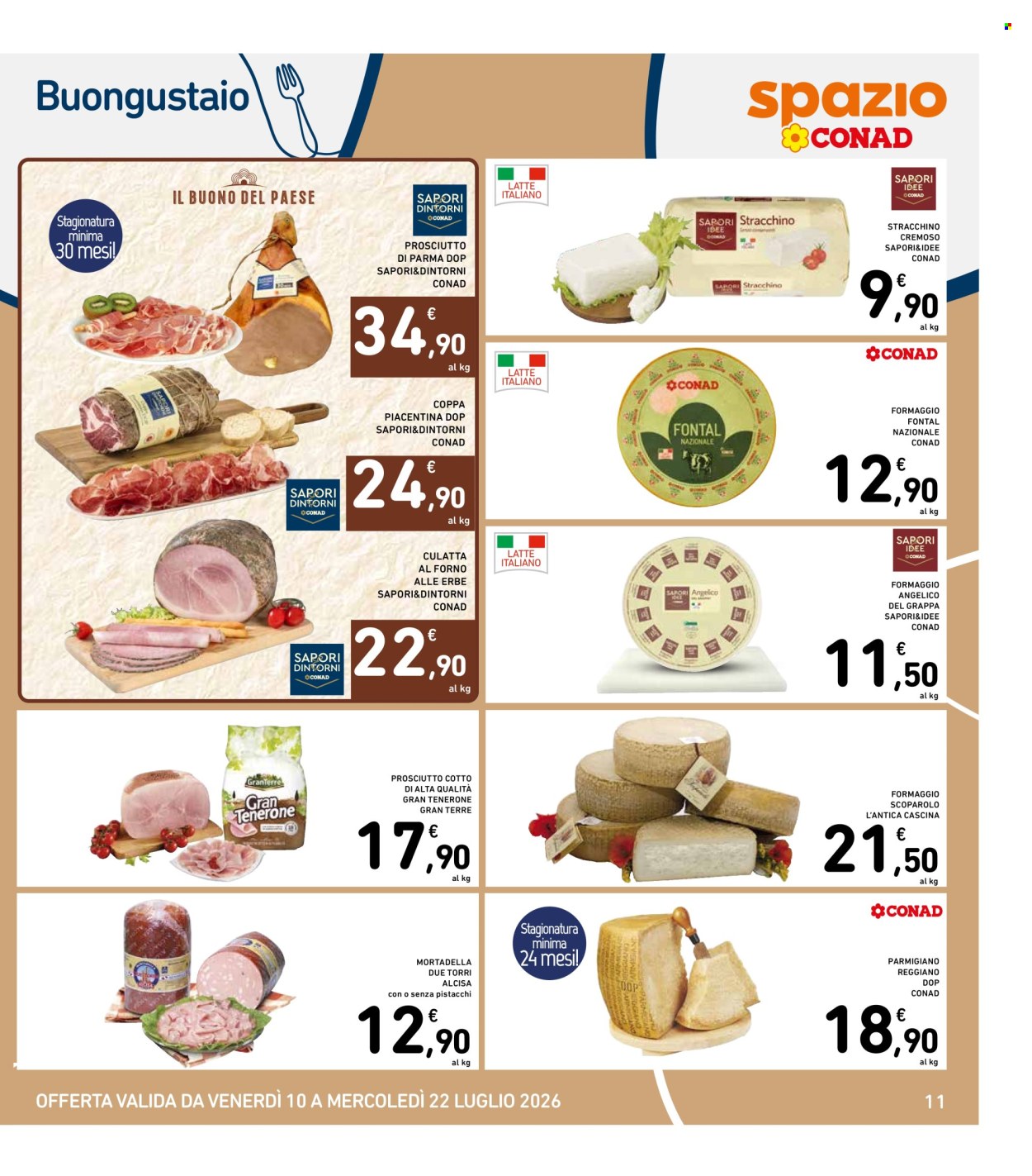 Volantino Spazio Conad - 10/7/2026 - 22/7/2026. Pagina 11