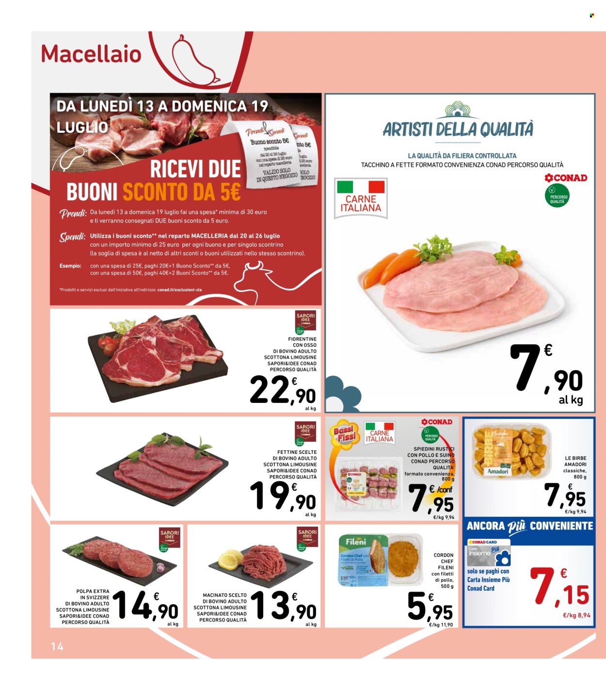 Volantino Spazio Conad - 10/7/2026 - 22/7/2026. Pagina 14
