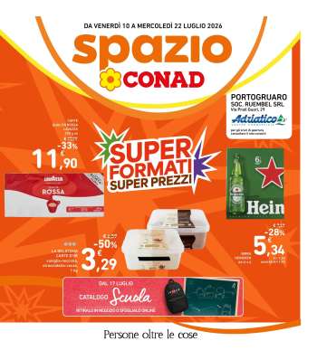 Volantino Spazio Conad - 10/7/2026 - 22/7/2026.